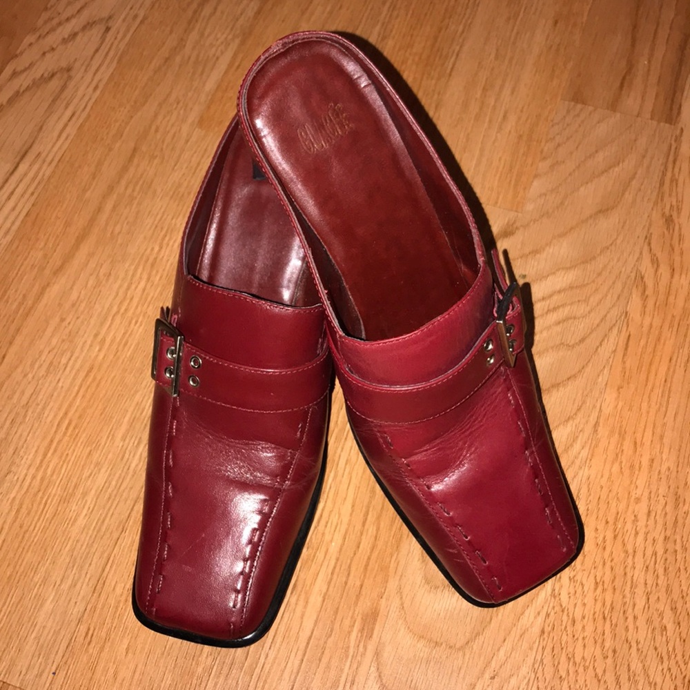Glacee Leather Mule